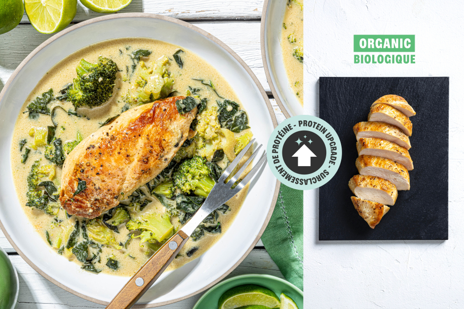 Protein Upgrade | Spicy Thai Green Curry ORGANIC Chicken Breasts