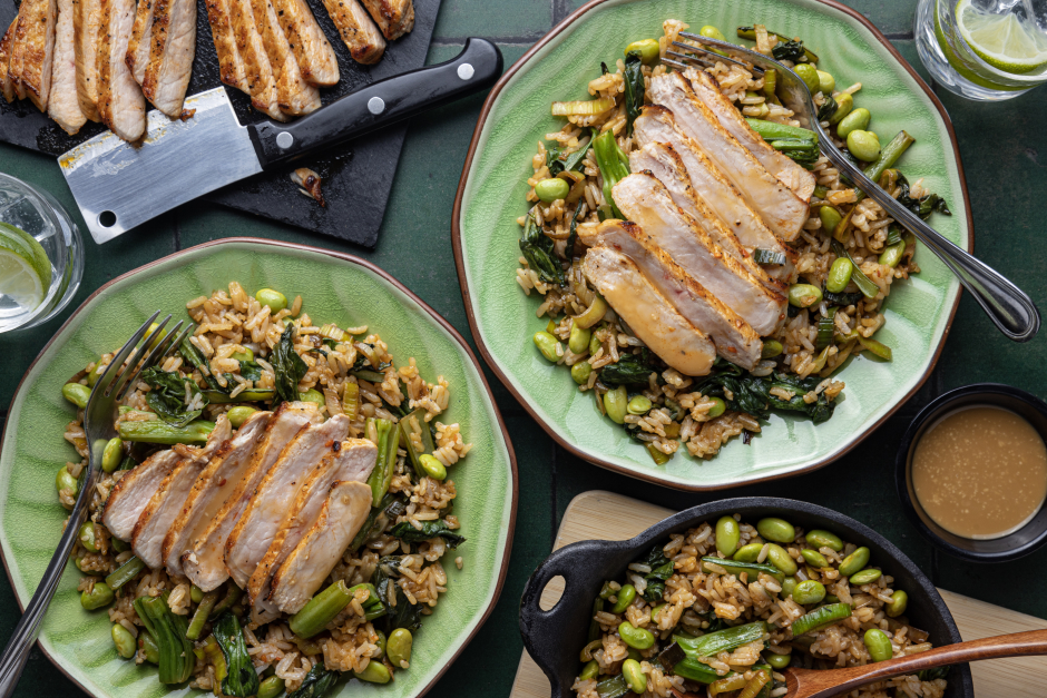 Pork Chops with Wafu Sauce