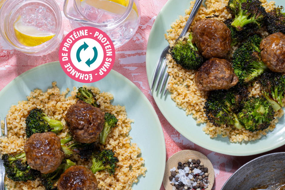 Protein Upgrade | Carb-Wise: Cheddar ORGANIC Beef Meatballs