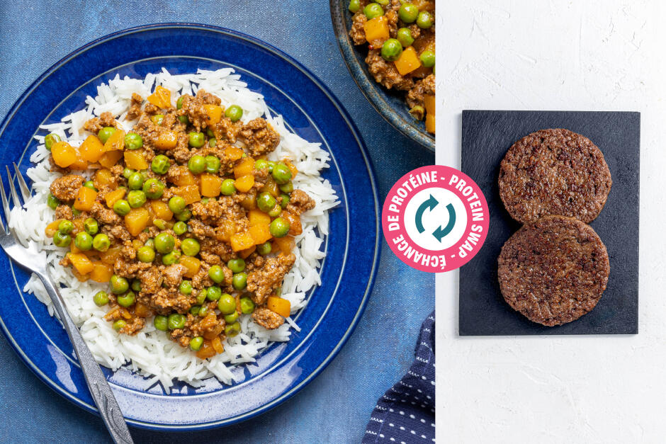 Échange de protéine | Keema vindaloo au bœuf Impossibleᴹᴰ