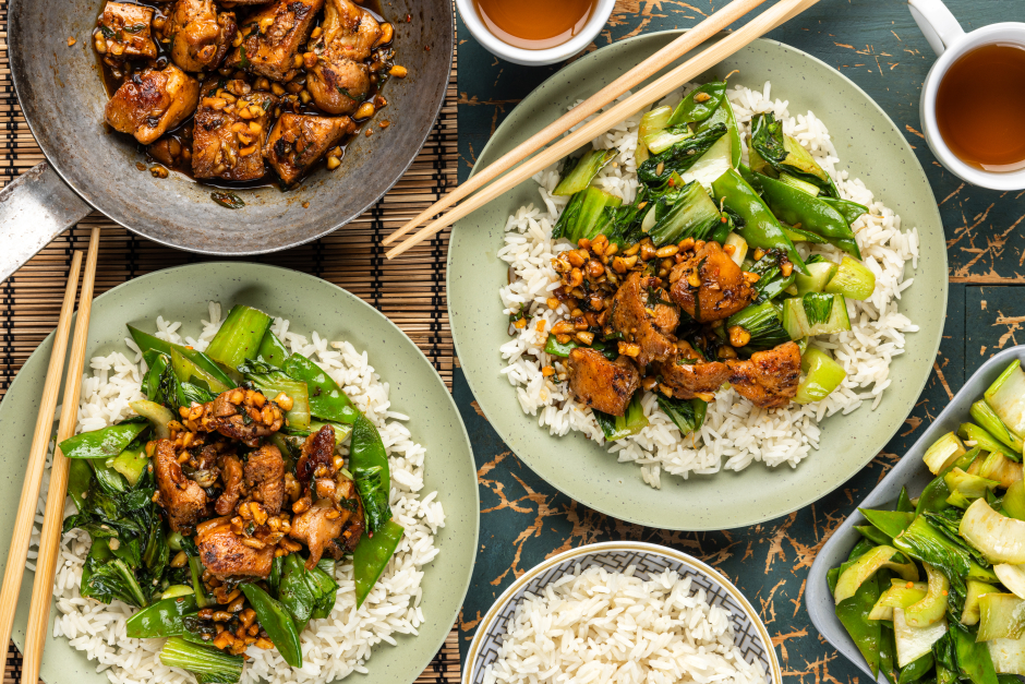 Kung Pao Chicken Thighs