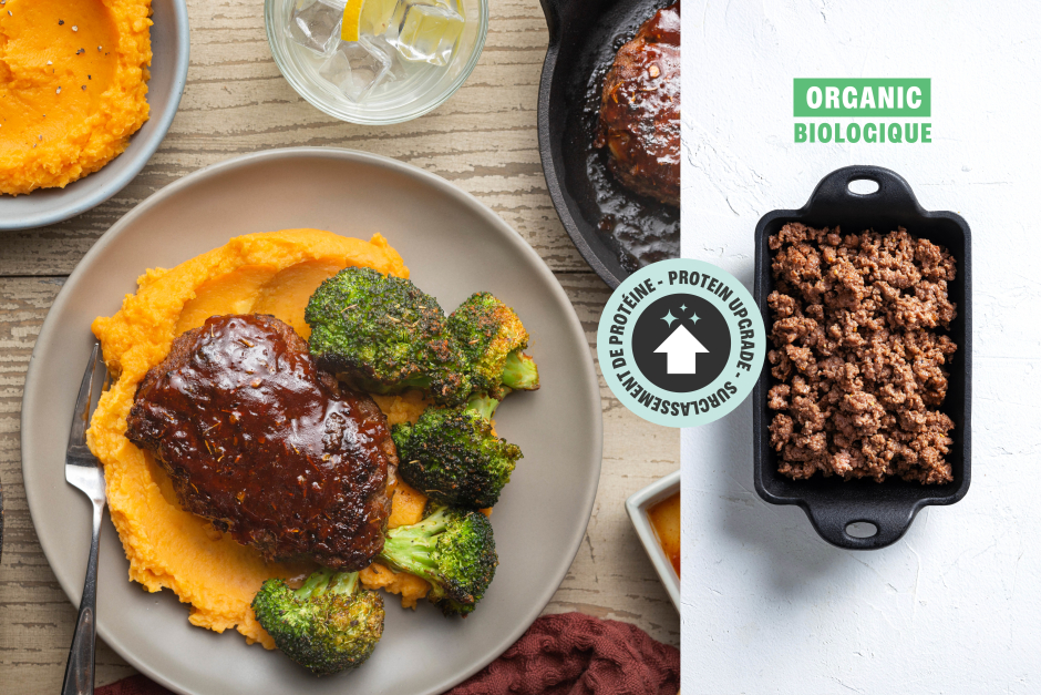 Protein Upgrade | Carb-Wise: Mini ORGANIC Beef Meatloaves