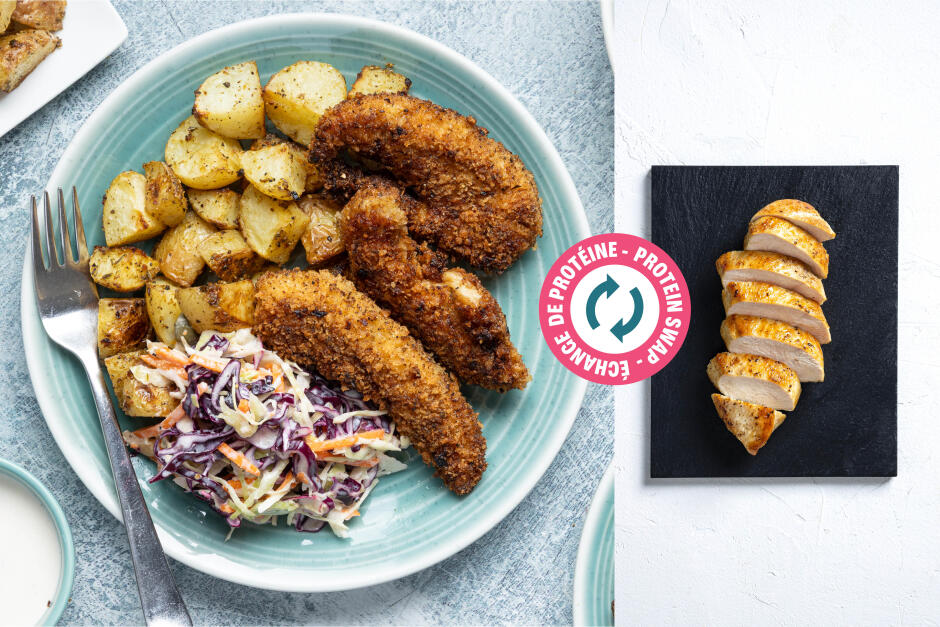 Protein Swap | Chicken Breast Schnitzel