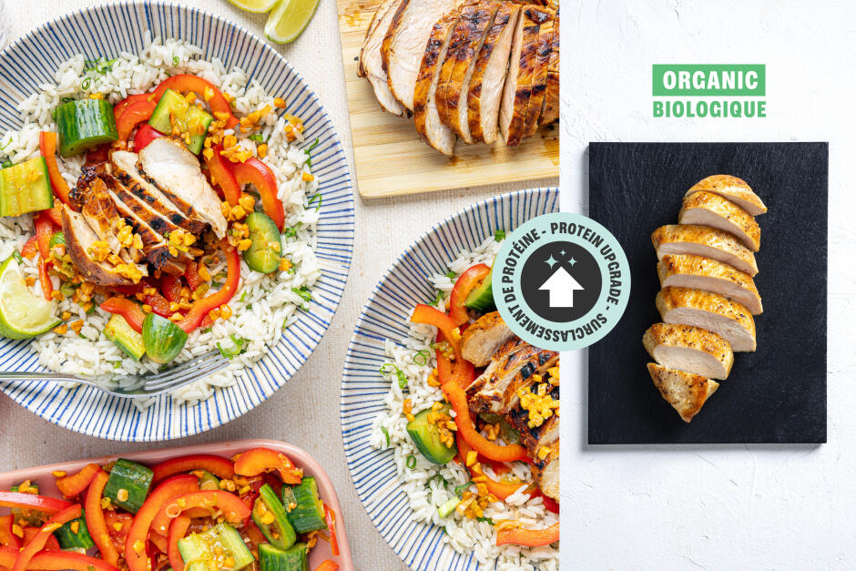 Protein Upgrade | Southeast Asian ORGANIC Chicken Bowls