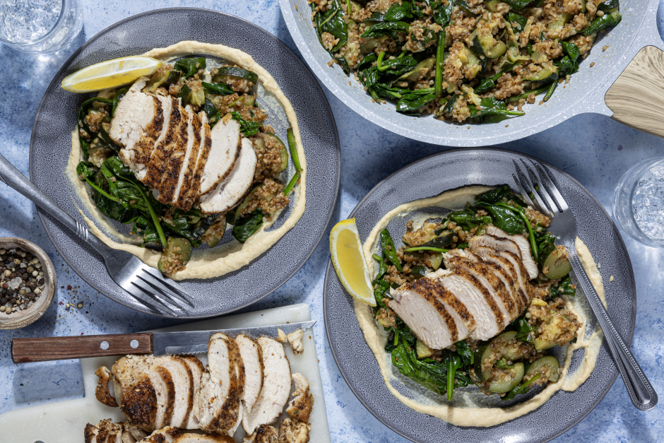 Carb-Wise: One-Pan Za’atar Chicken Skillet