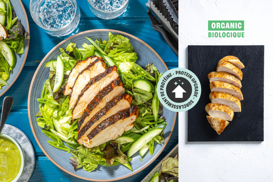 Protein Upgrade | Grilled ORGANIC Chicken Breasts with Homemade BBQ Sauce