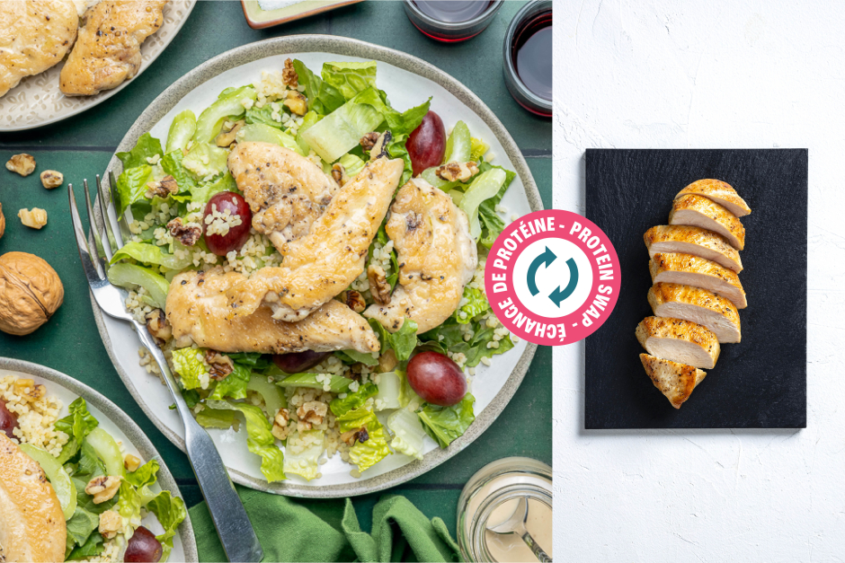 Protein Swap | Chicken Waldorf Salad