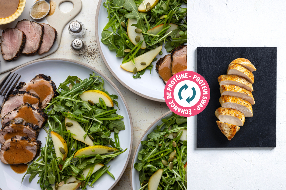 Protein Swap | One-Pan Dijon Chicken Breasts