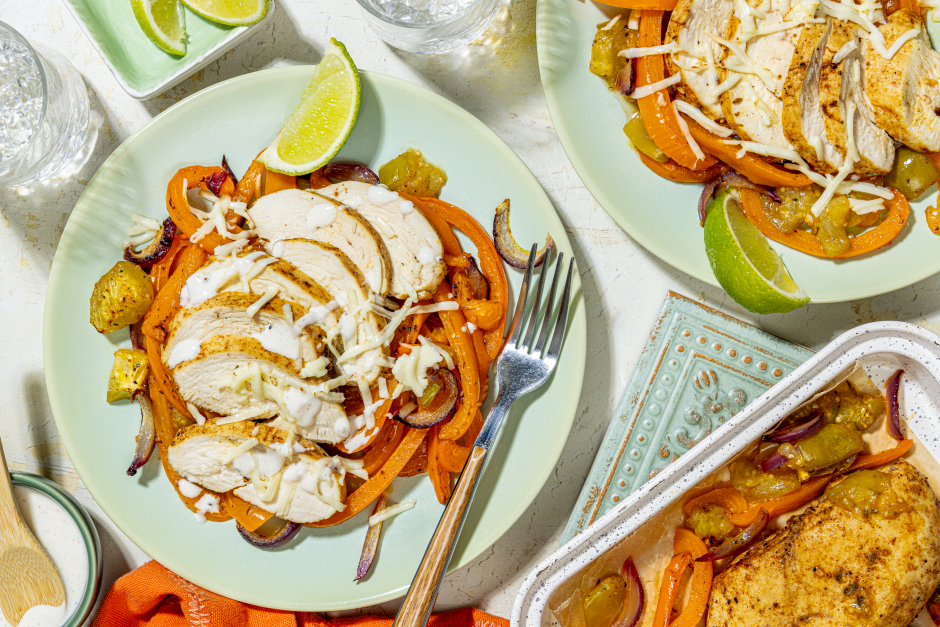 Nacho-Spiced Chicken Traybake