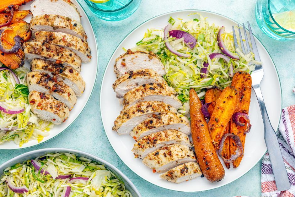 Tangy Tamarind-Glazed Chicken Breasts & Carrots