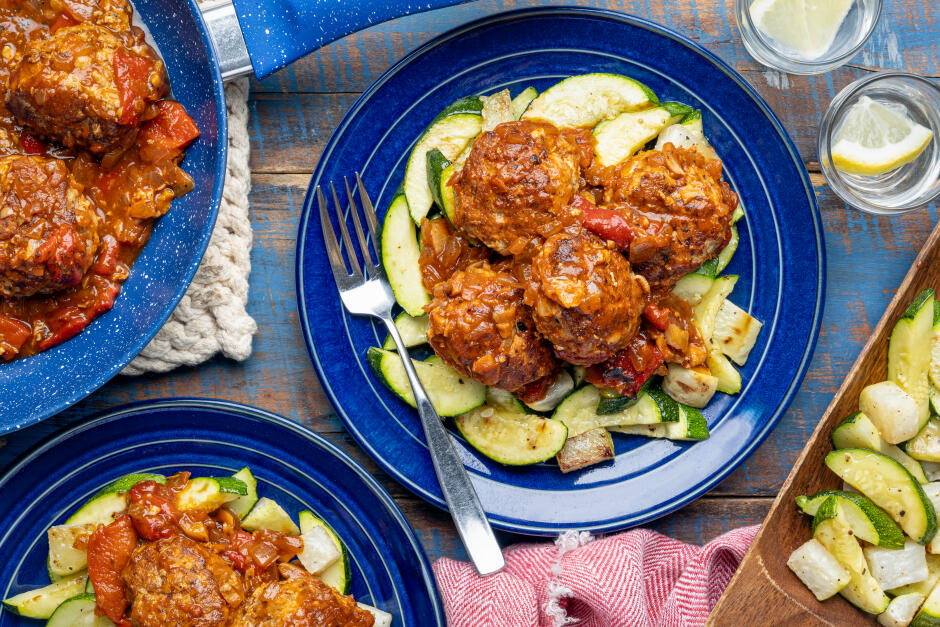 Albondigas de porc espagnoles en sauce
