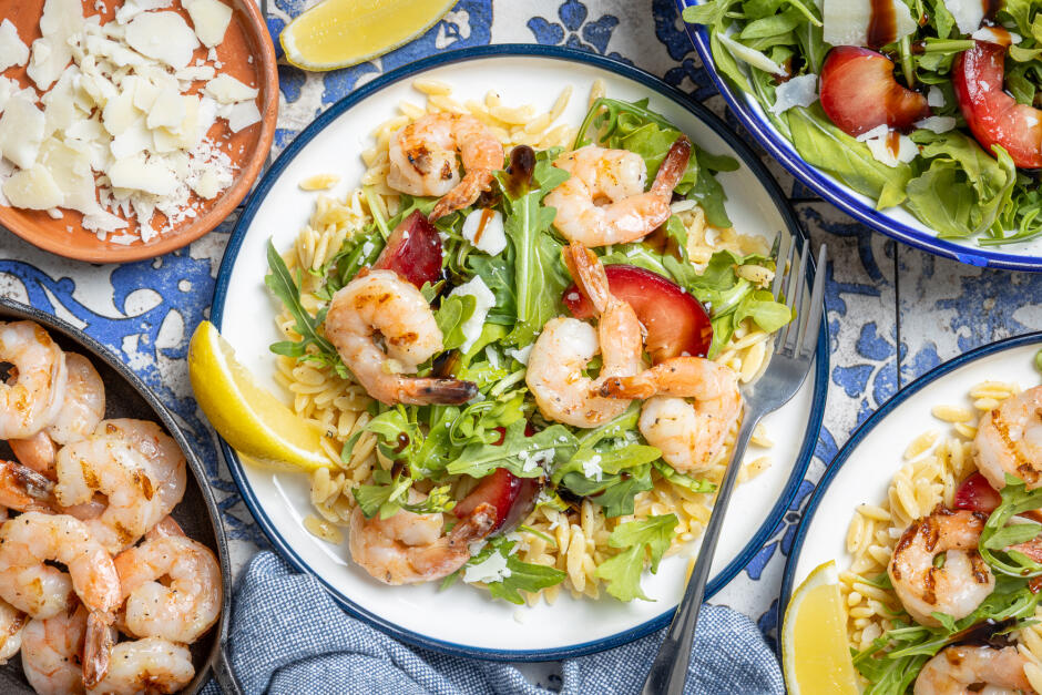 Crevettes grillées