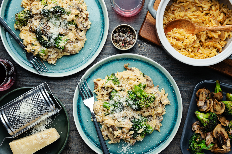 Creamy Veggie Orzotto