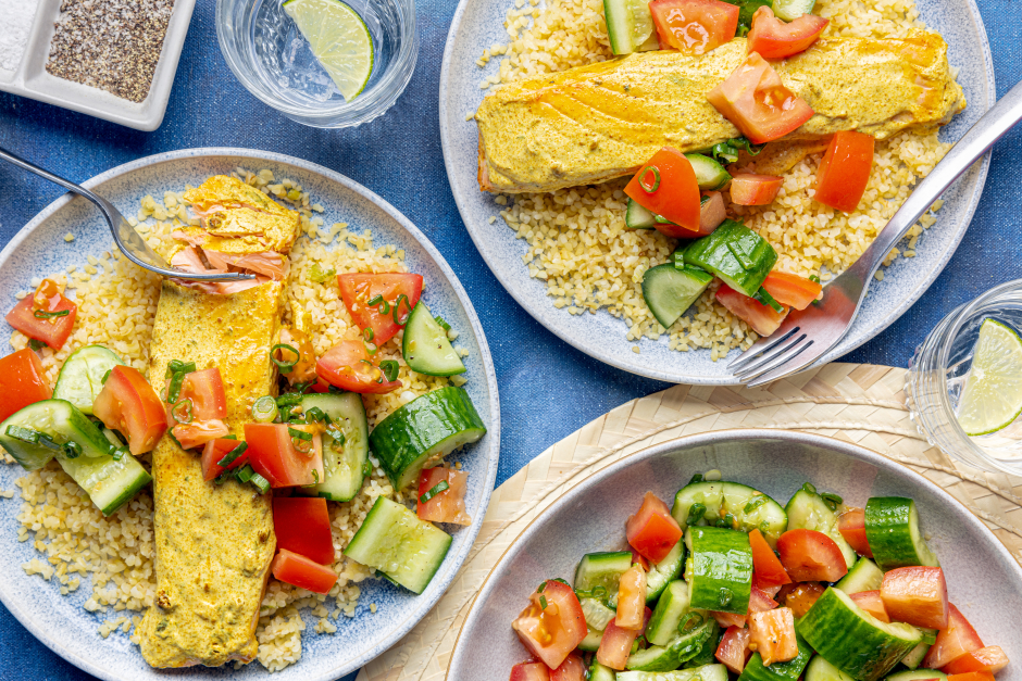 Carb-Wise: Quick Yogurt-Marinated Broiled Salmon