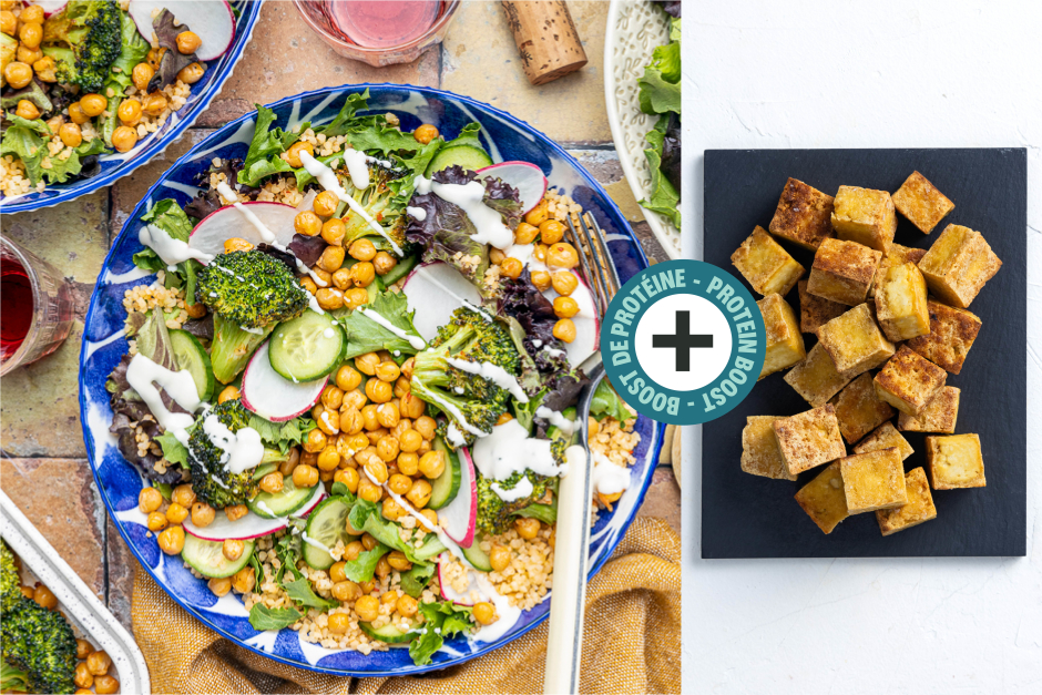 Protein Boost | Vegetarian Poke Bowls with Tofu