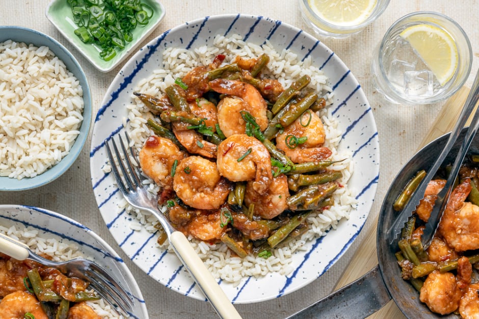 Crevettes Hunan piquantes