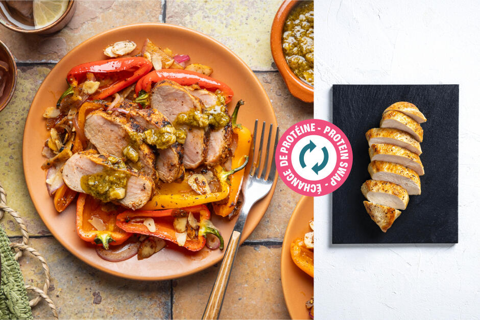 Protein Swap | Spanish Pollo Adobado