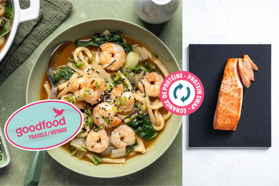 Protein Swap | Goodfood Travels: Japan's Salmon Udon Soup