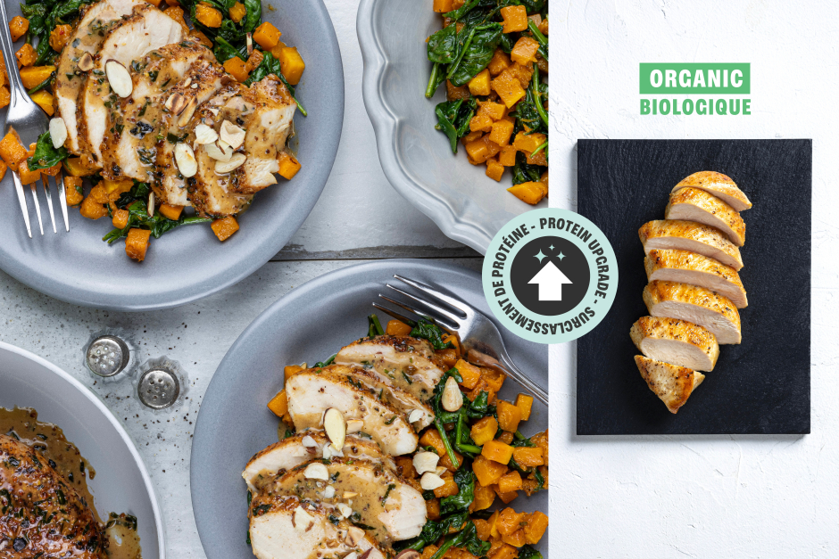 Protein Upgrade | Keto: ORGANIC Chicken Breasts with Tarragon-Mustard Sauce
