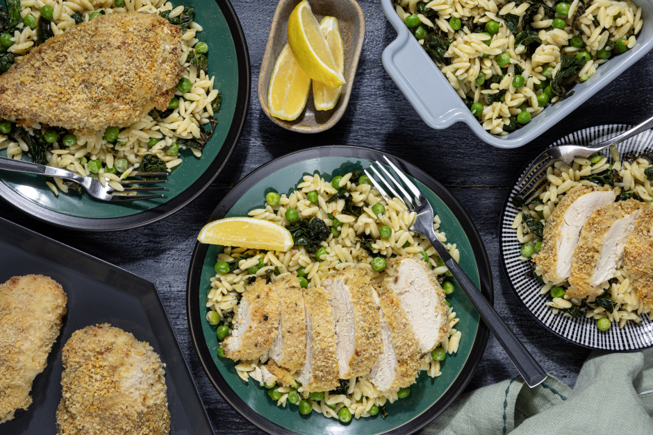 Poulet en croûte de panko