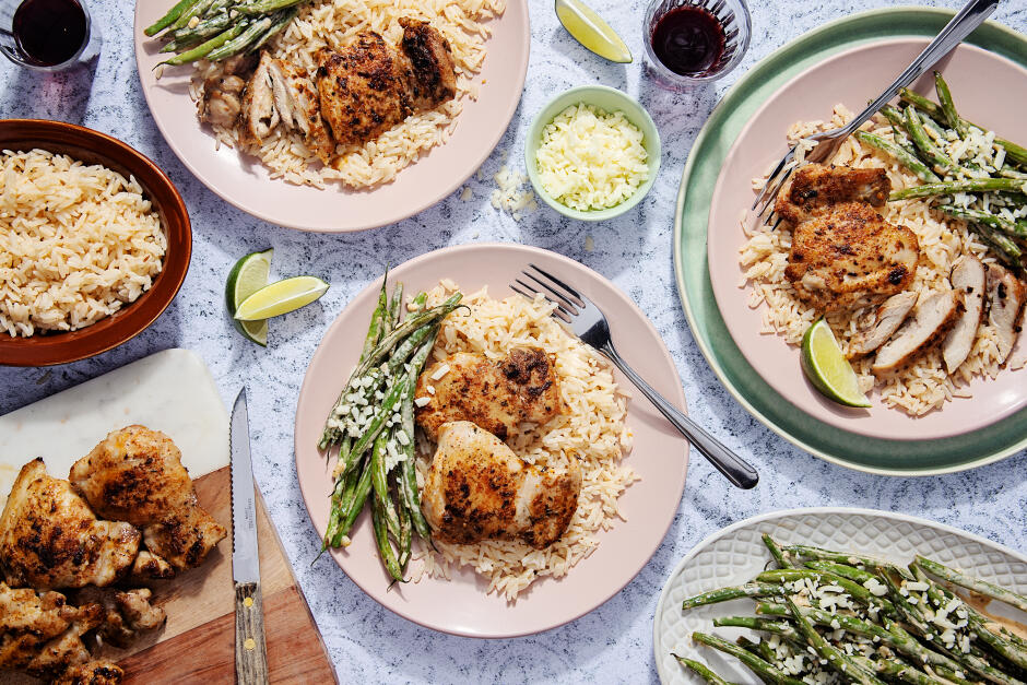 Cuisses de poulet aux épices mexicaines