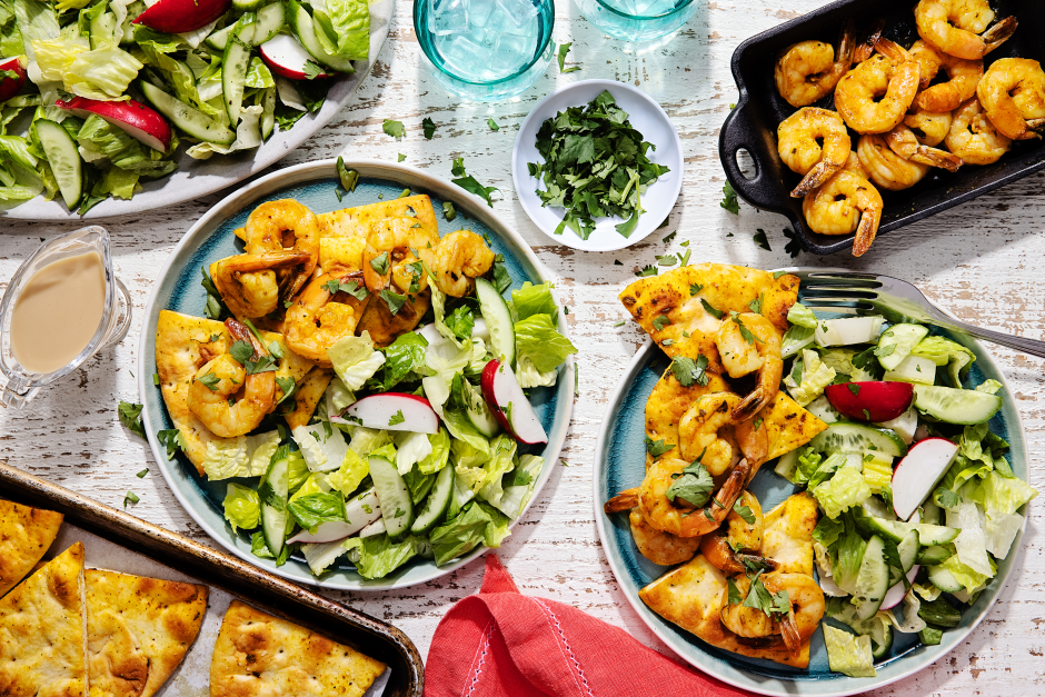 Speedy Indian-Spiced Shrimp