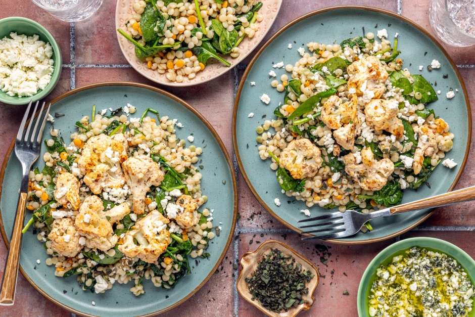 Yogurt-Roasted Cauliflower