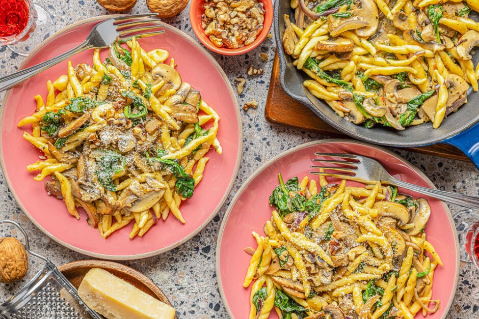 Creamy Fresh Trofie Pasta