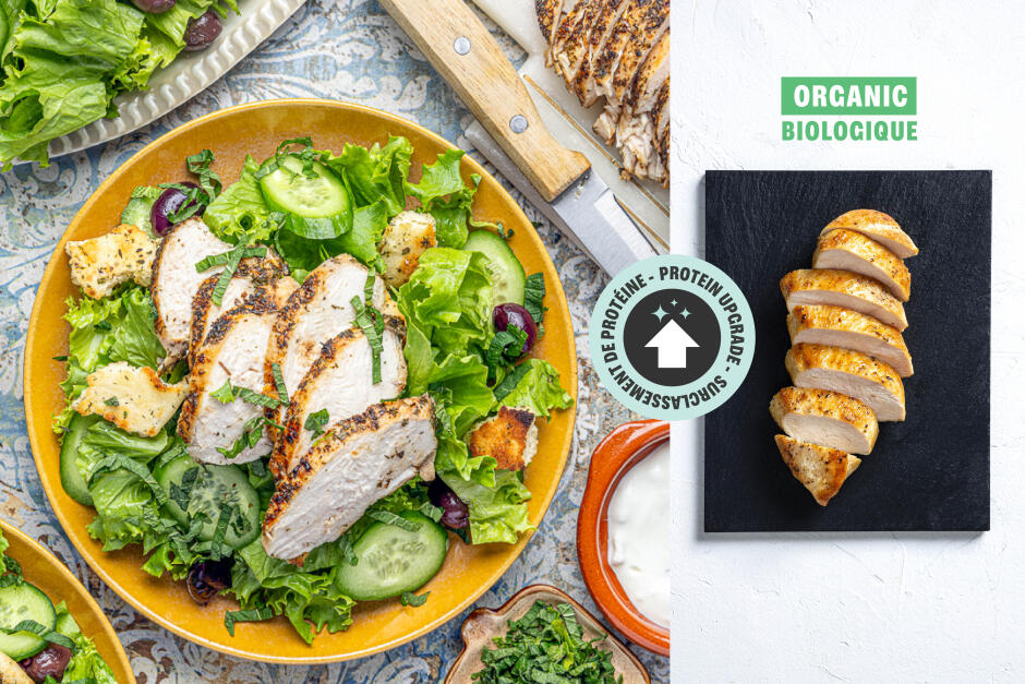 Protein Upgrade | ORGANIC Chicken Gyro Salad