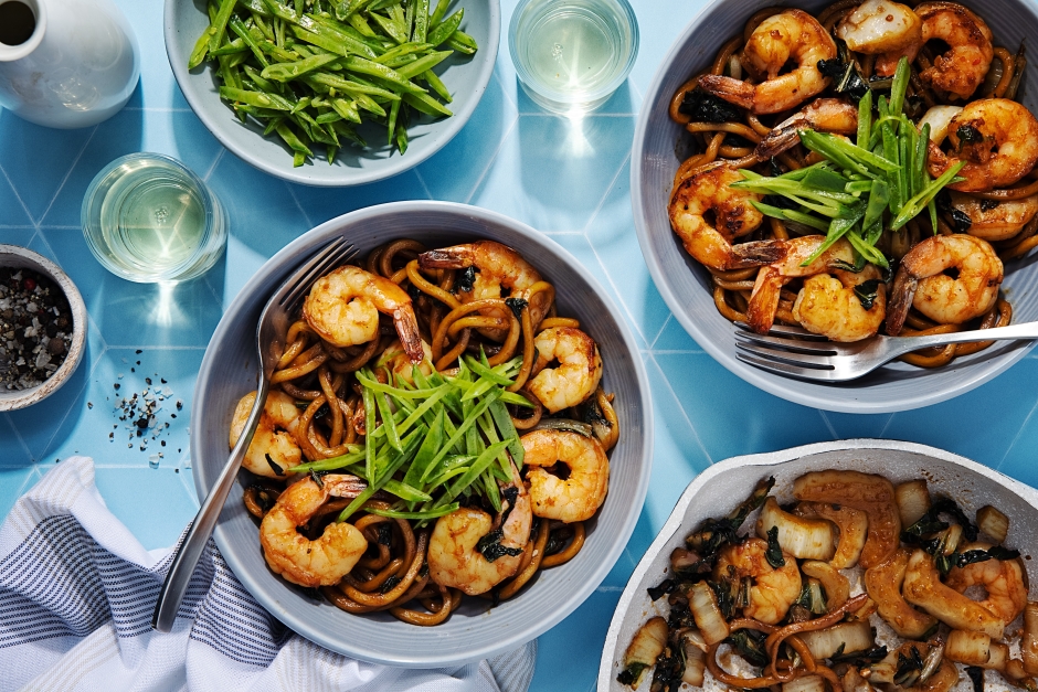 Shrimp Sesame Noodles