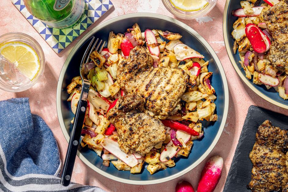 Salade de  poulet grillé style bistro