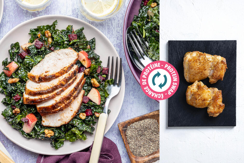 Protein Swap | BBQ-Glazed Roasted Chicken