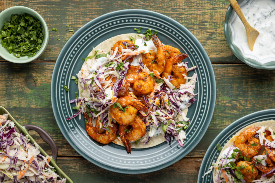 Baja-Spiced Shrimp Tacos