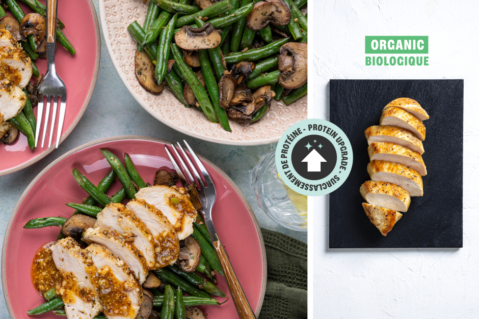 Protein Upgrade | Paleo: French-Style Mustard ORGANIC Chicken Breasts