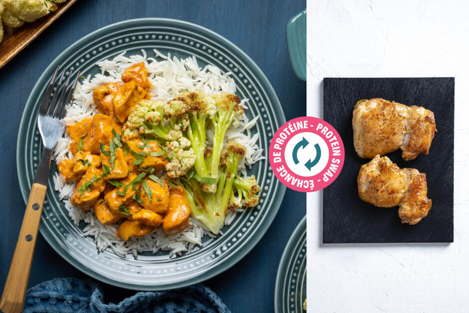 Protein Swap | Creamy Butter Chicken Thighs