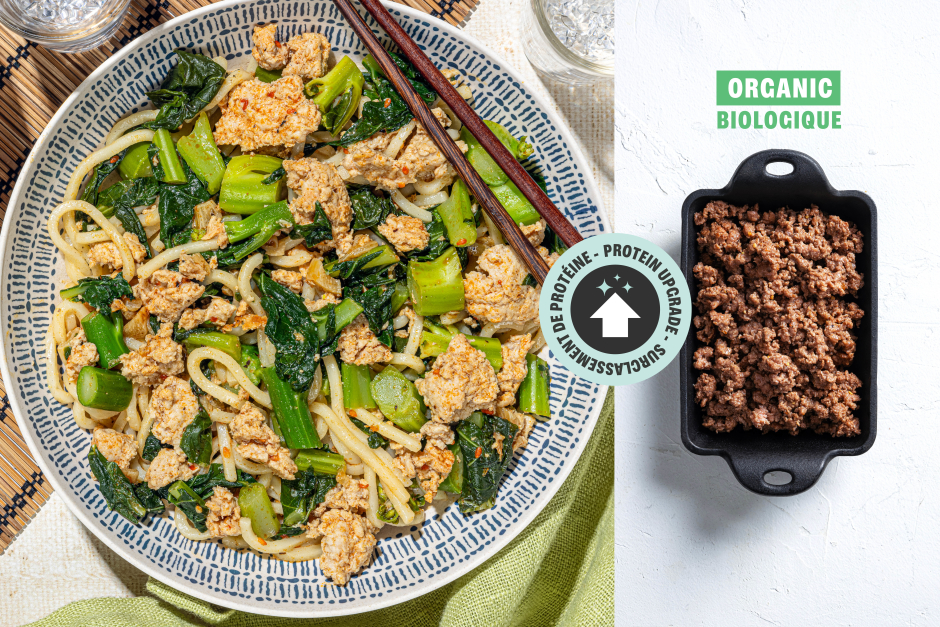 Protein Upgrade | Umami Bomb ORGANIC Beef Noodle Bowls