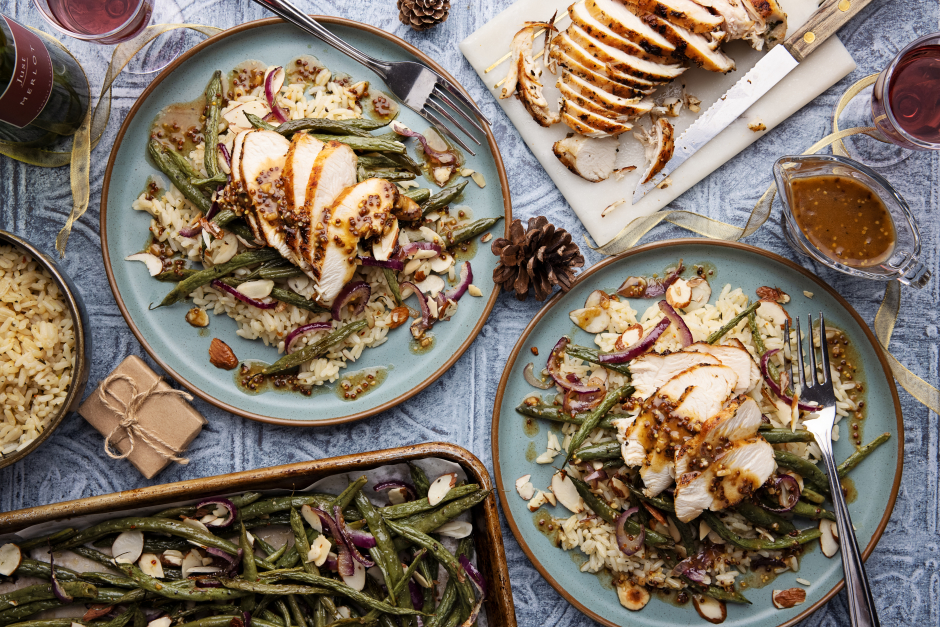 Chicken Breasts with Mustard Pan Sauce