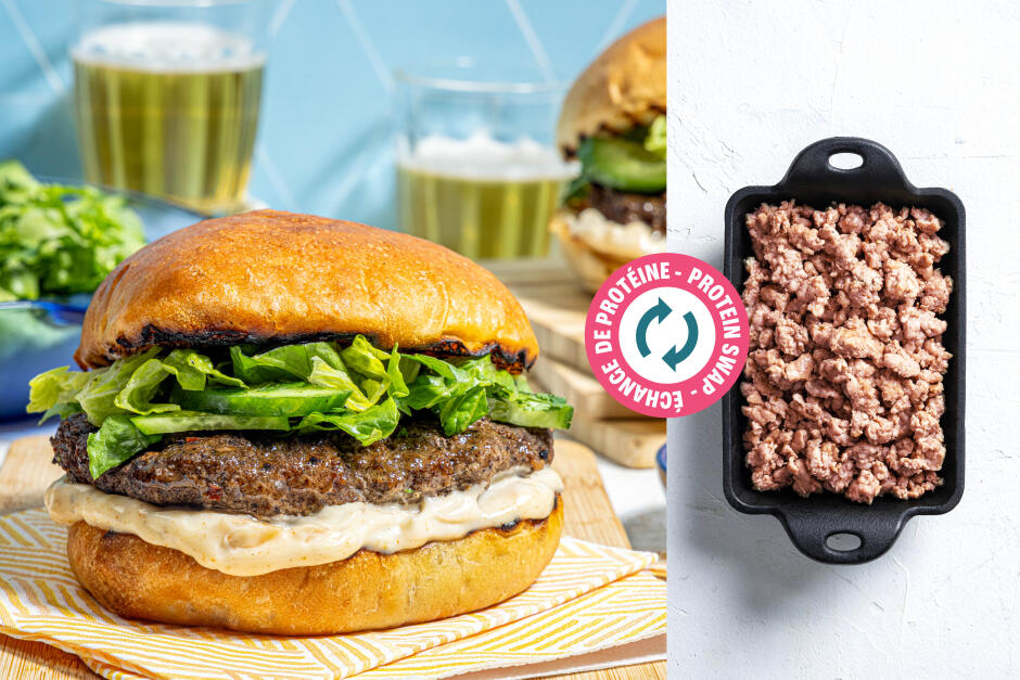 Protein Swap | Sausage Meat Burgers a la Brasa
