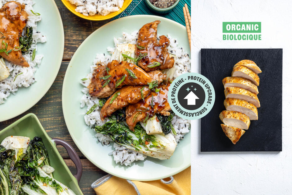 Protein Upgrade | Teriyaki-Glazed ORGANIC Chicken Breasts