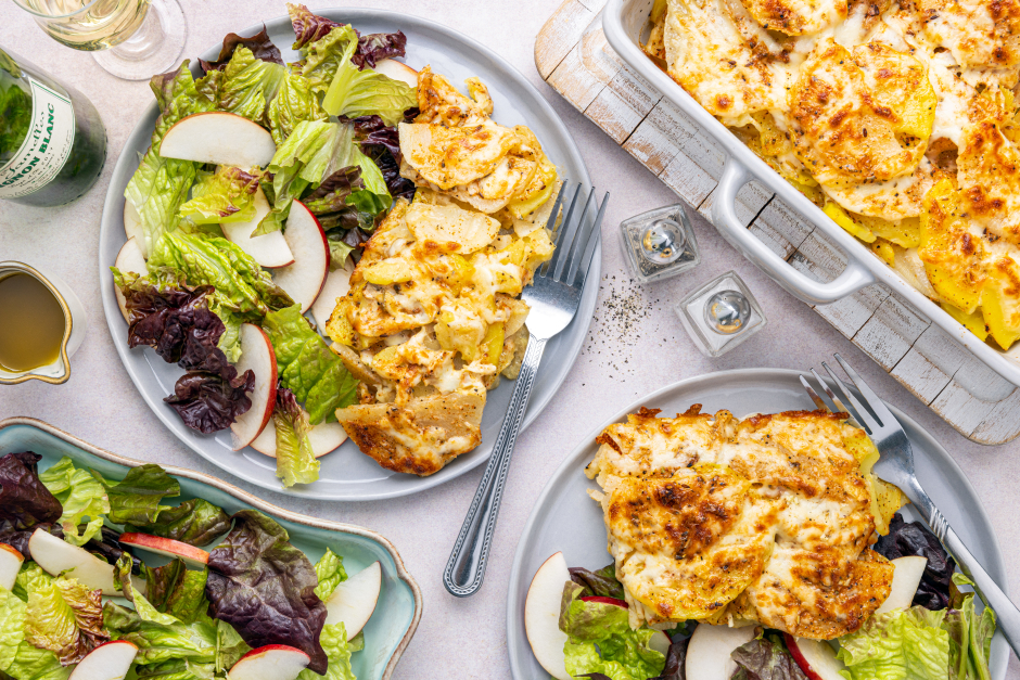 Potato & Turnip ‘Tartiflette’