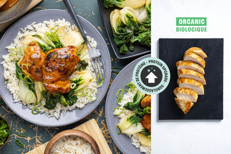 Protein Upgrade | Miso-Maple Glazed ORGANIC Chicken Breasts