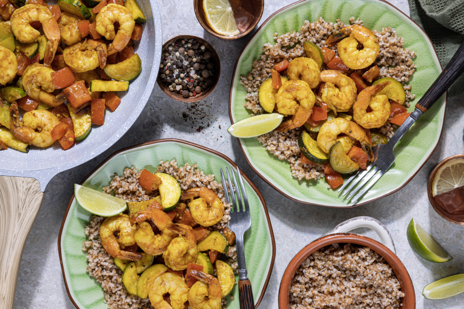 Quick Indian-Style Shrimp