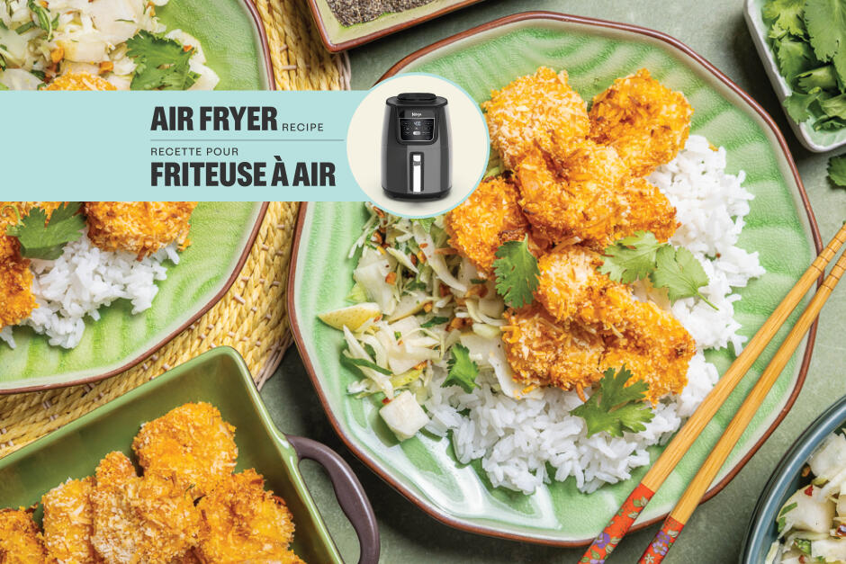 Échange de protéine | Saumon à la noix de coco croustillantes style vietnamien