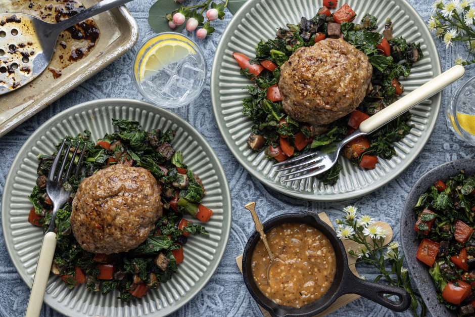 Carb-Wise: Pork Mini Meatloaves