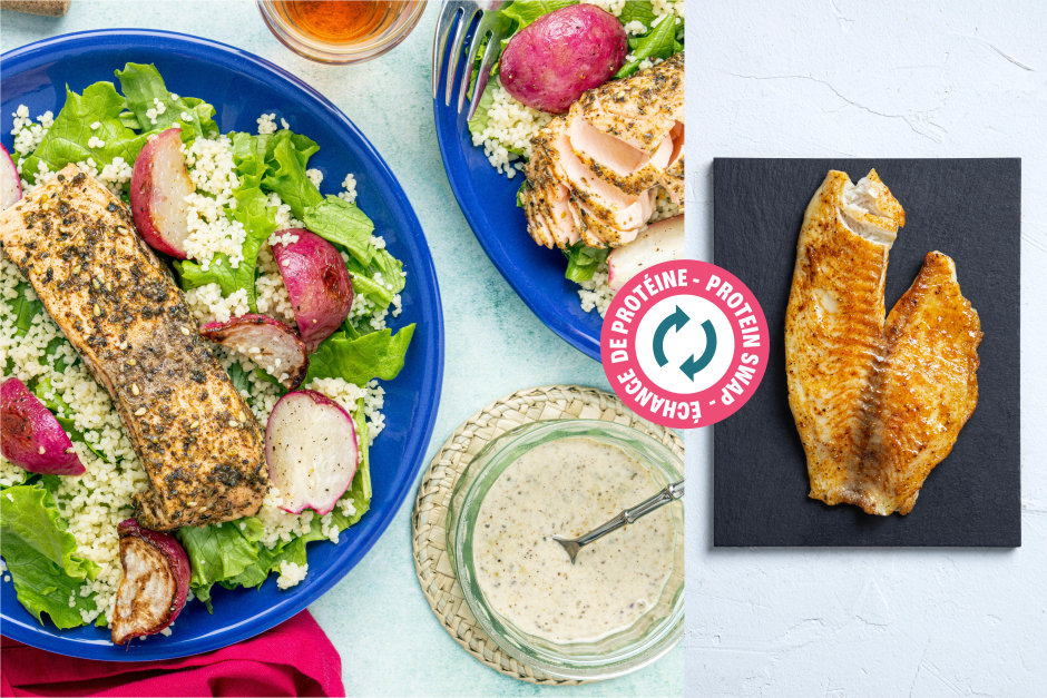 Échange de protéine | Tilapia rôti au zaatar en 20 minutes