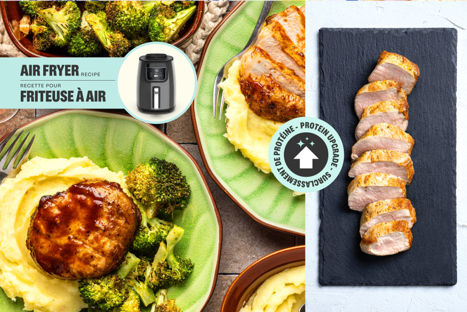 Protein Upgrade | Air Fryer BBQ-Spiced Pork Tenderloin