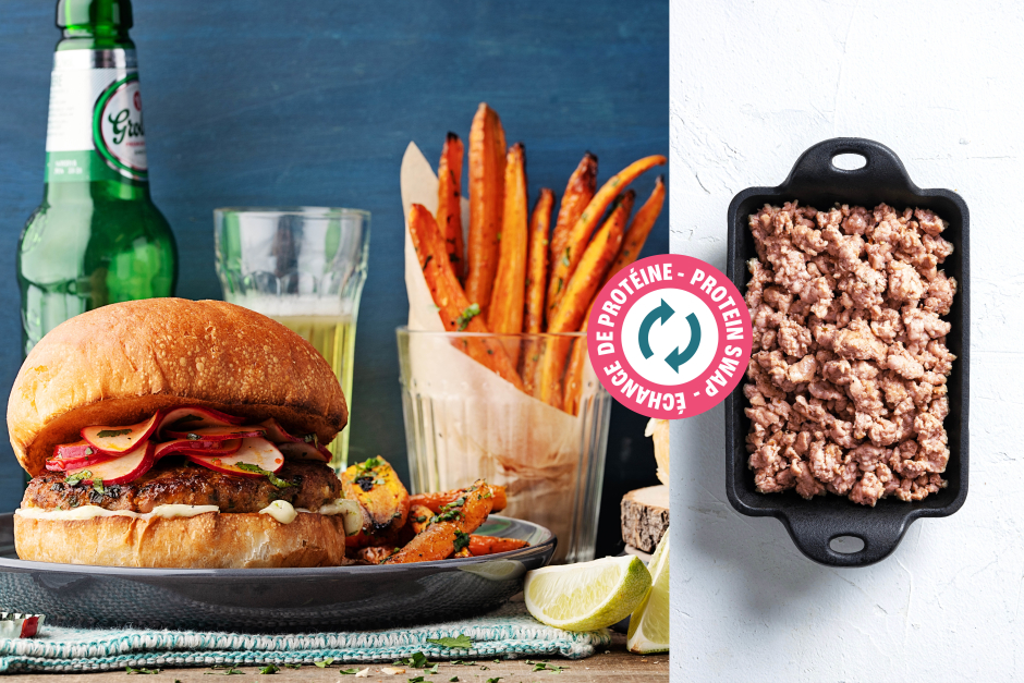 Protein Swap | Grilled Thai Pork Burgers