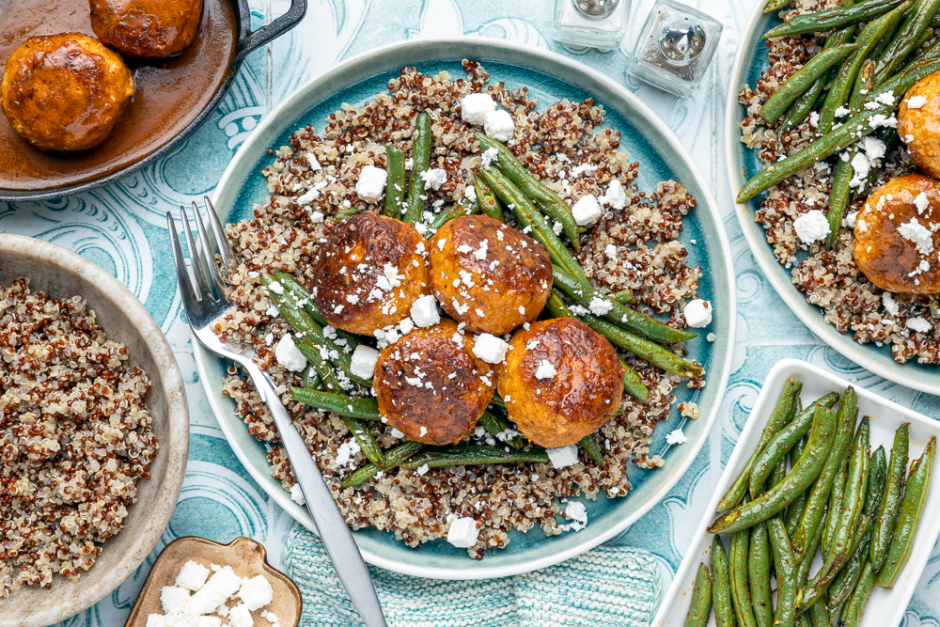 Spicy Buffalo Turkey Meatballs