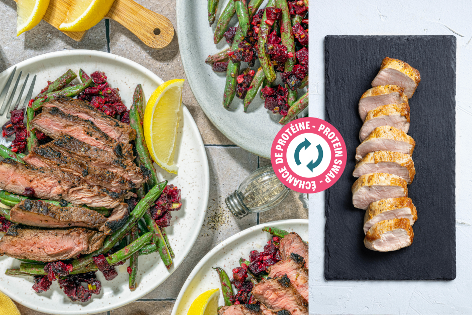 Protein Swap | French Pan-Seared Pork Tenderloin