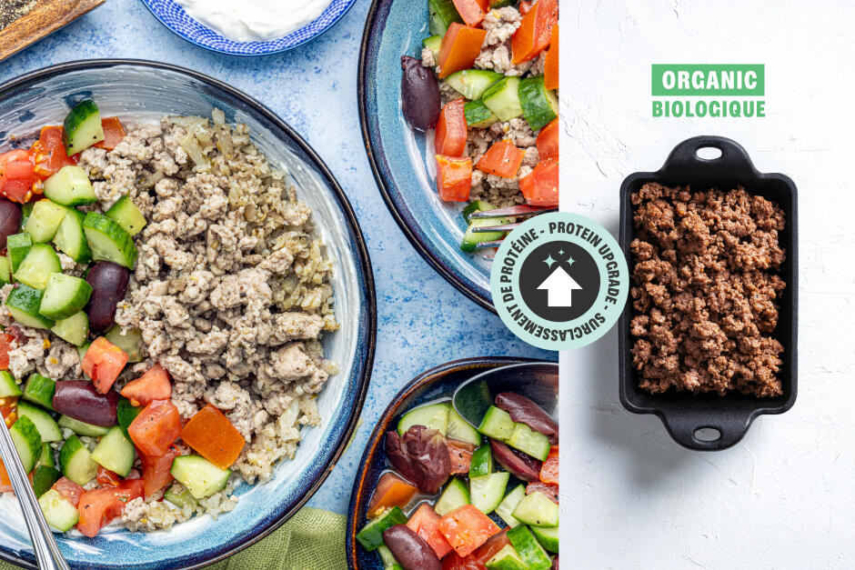 Protein Upgrade | Za'atar ORGANIC Beef Bowls